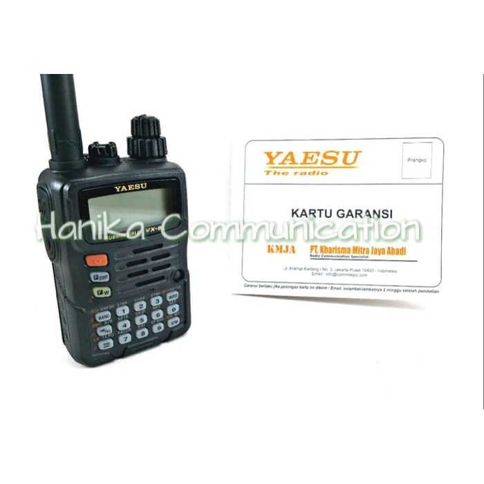 Yaesu VX-6R Handie Talkie Dualband Baru Garansi 1 Tahun VX6 VX-6 VX6R