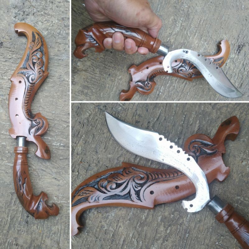 MAL 0087 Kujang Baja Per Jumbo