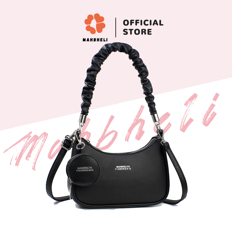 MAHBHELI.ya Tas Tote Bag Wanita Import Tas Selempang Shoulder Wanita Tali Rantai Jennifer Tote Bag