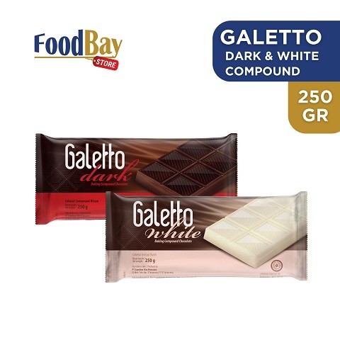 

Galetto Dark Compound Chocolate 250 Gr