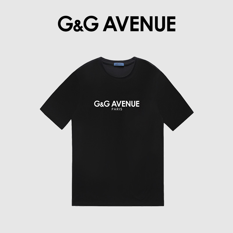 KAOS GUCCI T-Shirt Hitam Pria dan Wanita - Atasan Putih Round Neck yang Fashionable