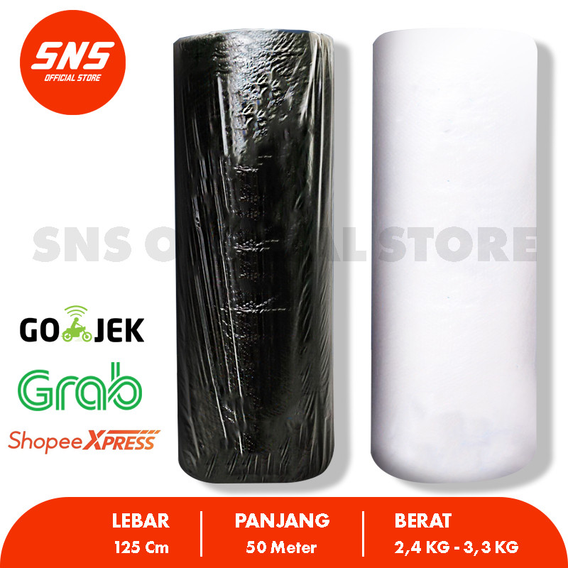 

Pembungkus Plastik / Bubble Wrap Bening Hitam Kualitas Super