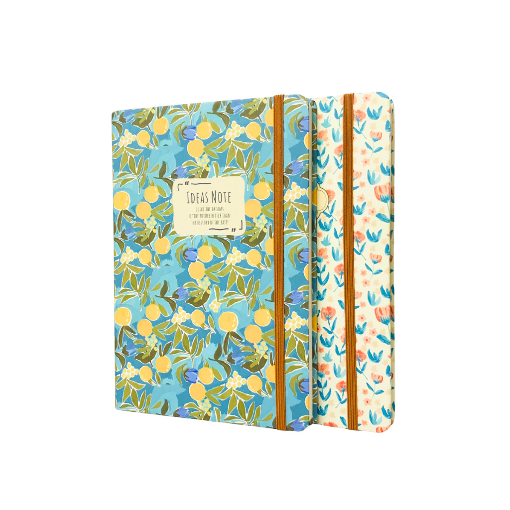 

Notebook Diary A5 Impor 2523-1 Flowers & Fruit Buku Tulis Catatan Bergaris Notebook Hard Cover Catatan Kantor - Satuan SHABQ