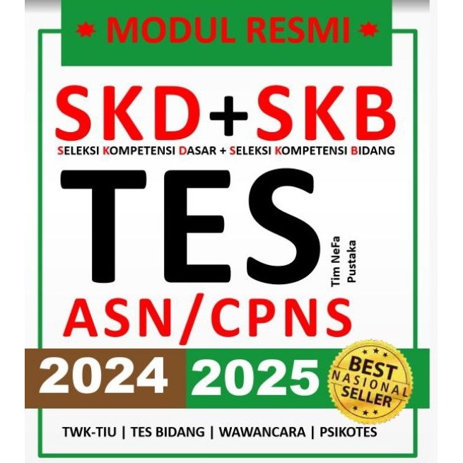 

Modul Resmi SKD + SKB Tes ASN/CPNS 2024 / 2025