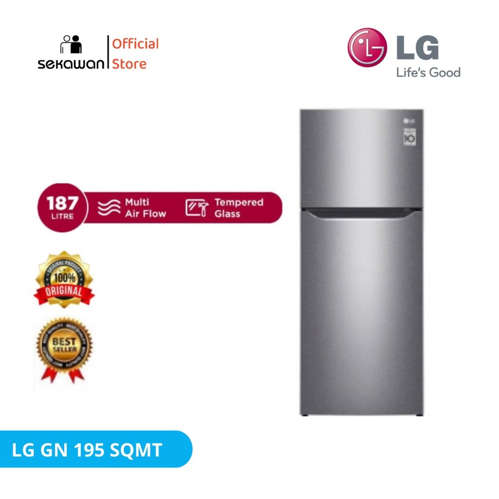 Kulkas LG GN-195 SQMT 2 Pintu INVERTER