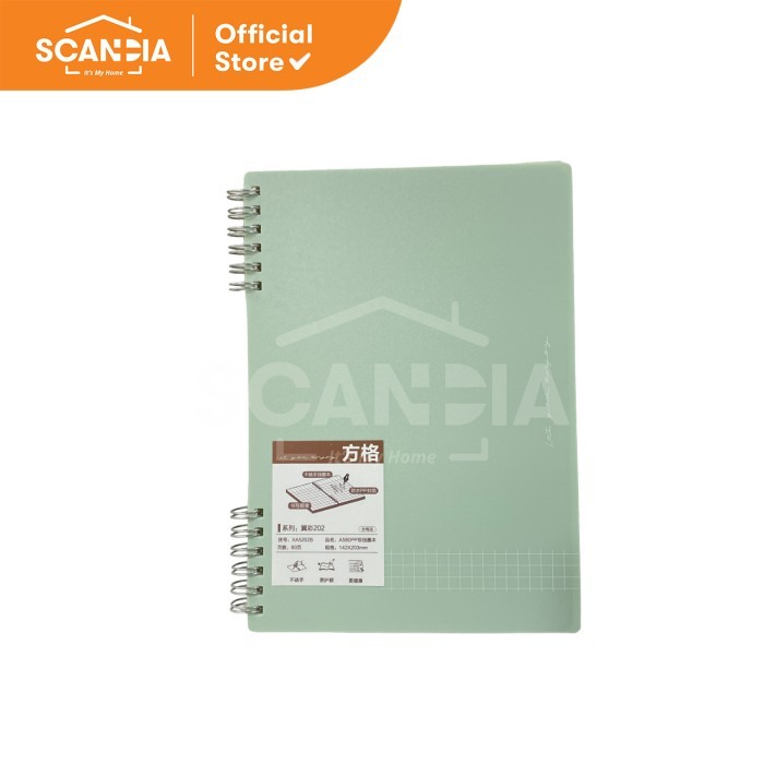 

SCANDIA Buku Catatan Spiral Book 80 Sheets A5 SQ 7E94Q (60067382)