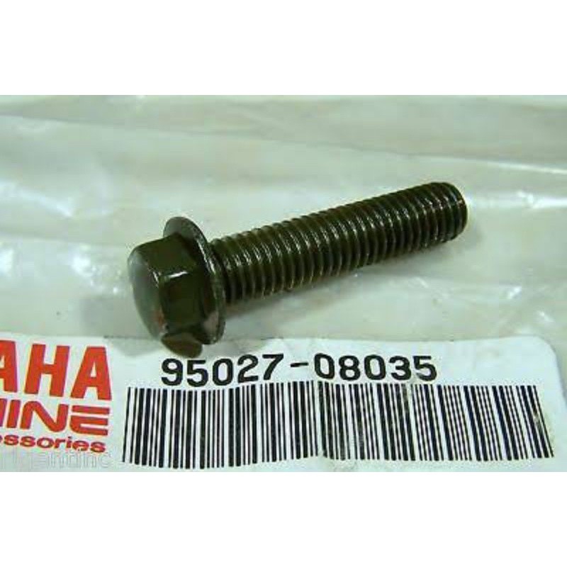 BOLT FLANGE 95027-08035 BAUT KLEMAN SAMBUNGAN KNALPOT XMAX R25 ORIGINAL YAMAHA