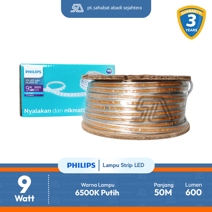 Philips Lampu Strip LED HLS168 50M 9W 865  putih