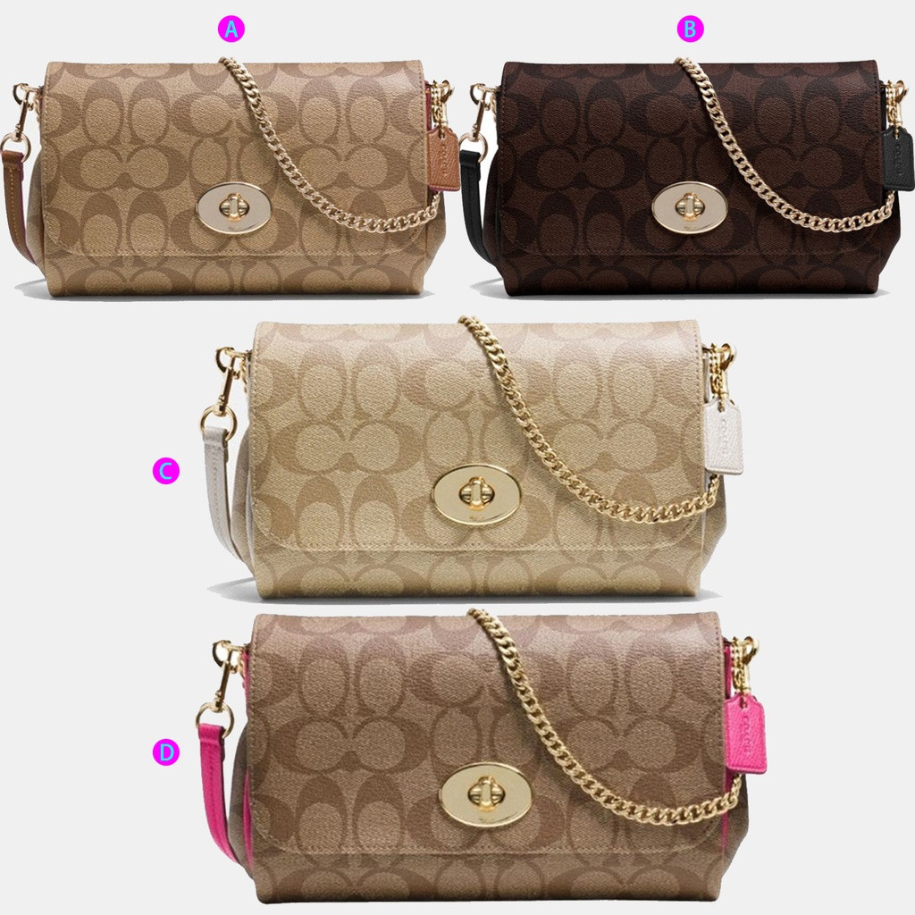 34615 Coach Mini  Sling Bag Tas Rantai