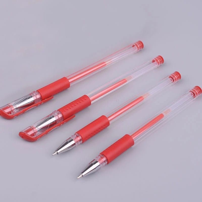 

Pulpen Gel merah 0.5 mm / Ballpoint merah mimi