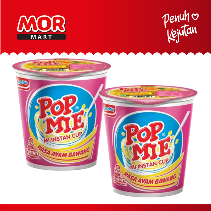 

Beli 2 Lebih Murah - POP MIE Rasa Ayam Bawang Mi Instan Cup 75 gr