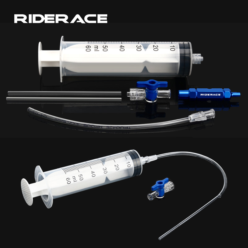 Bicycle Tubeless Tire Liquid Injection Tool 60ML Syringe Presta Valve Core Removal Tool MTB Road Bik