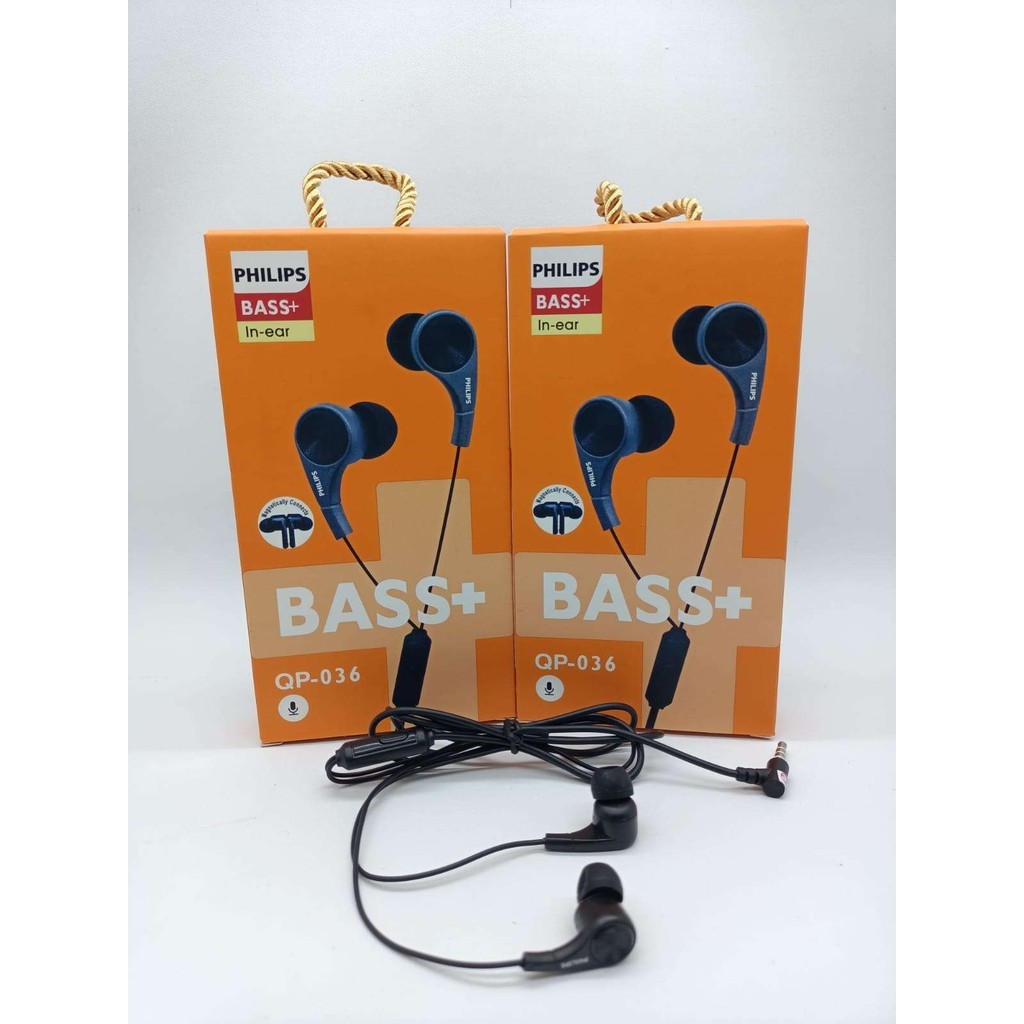 HEADSET / HANDSFREE PHILIPS EXTRA BASS QP 036