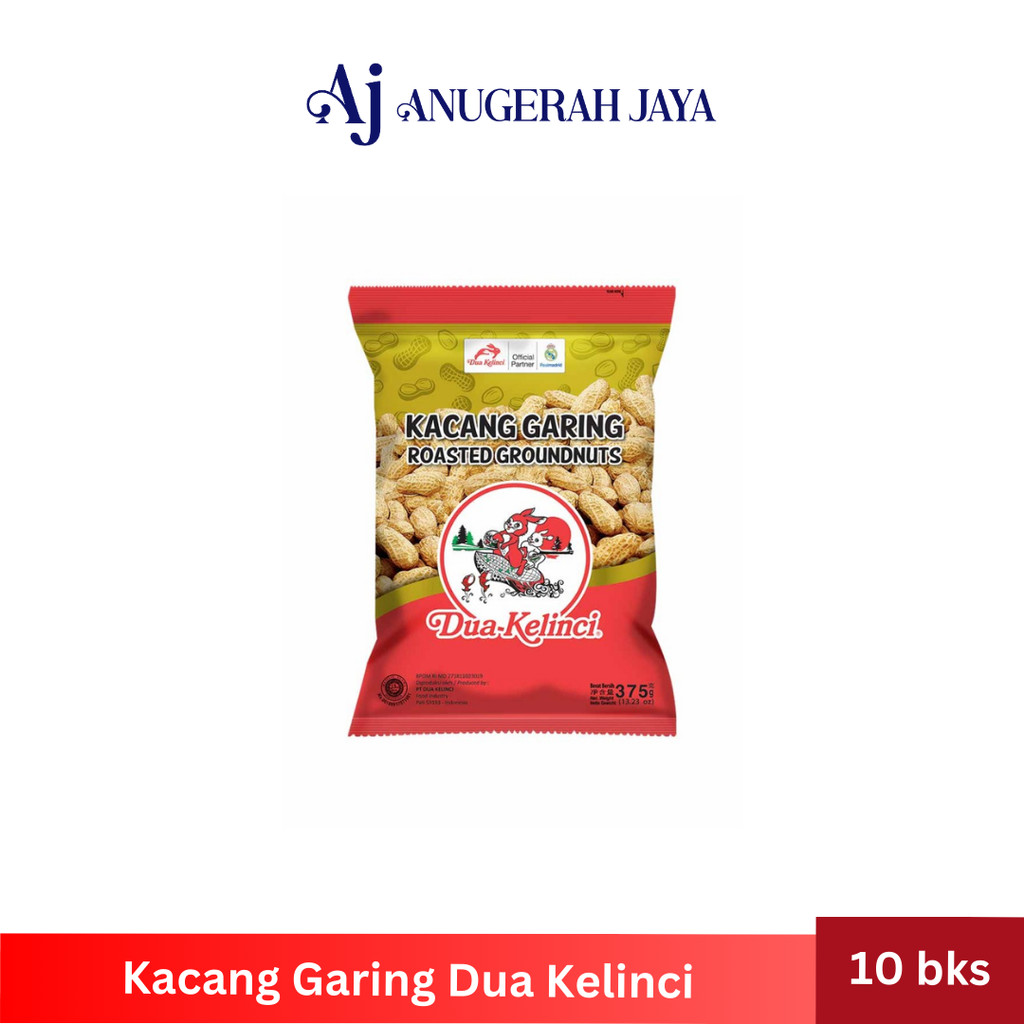 

Kacang Garing DUA KELINCI (10 bks x 16gram) Kacang Kulit