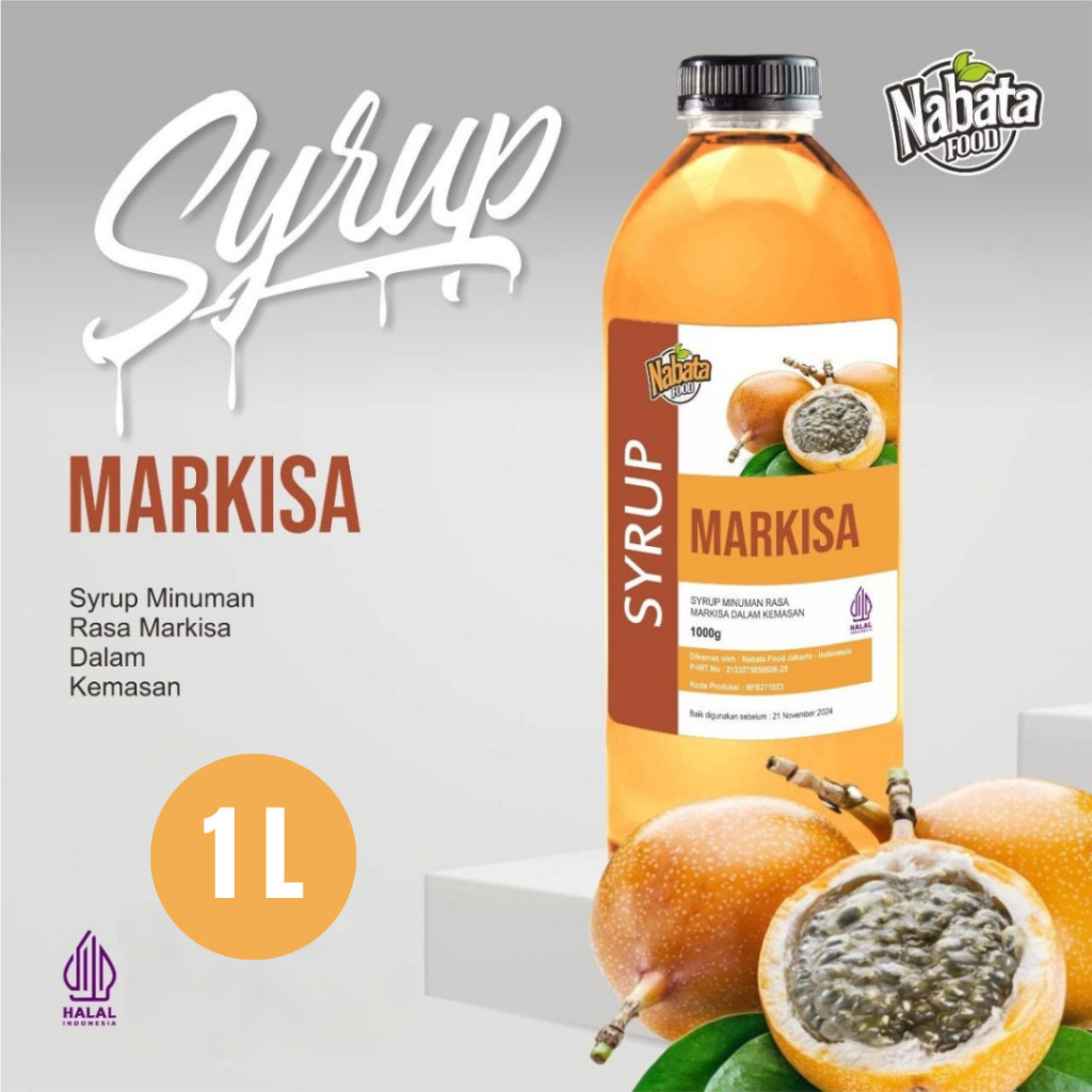 

Promo Murah Sirup Markisa 1 Liter Nabata Food | Syrup Passion Fruit 1000ml