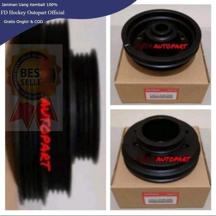 pully kruk as honda genio pulley crankshaft honda genio