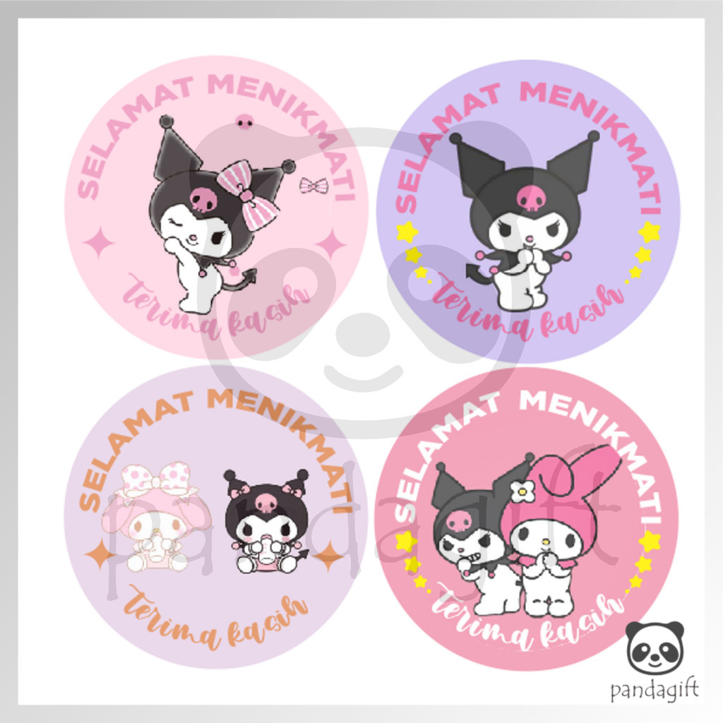 

Stiker Label Thank You / Stiker Roll (500 Pcs) / Stiker Ucapan Label Bulat Colorfull SANRIO - GG0251