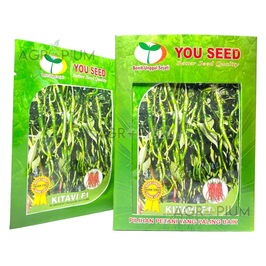 Benih Cabe Cabai Keriting KITAVI F1 Isi 10 gram You Seed