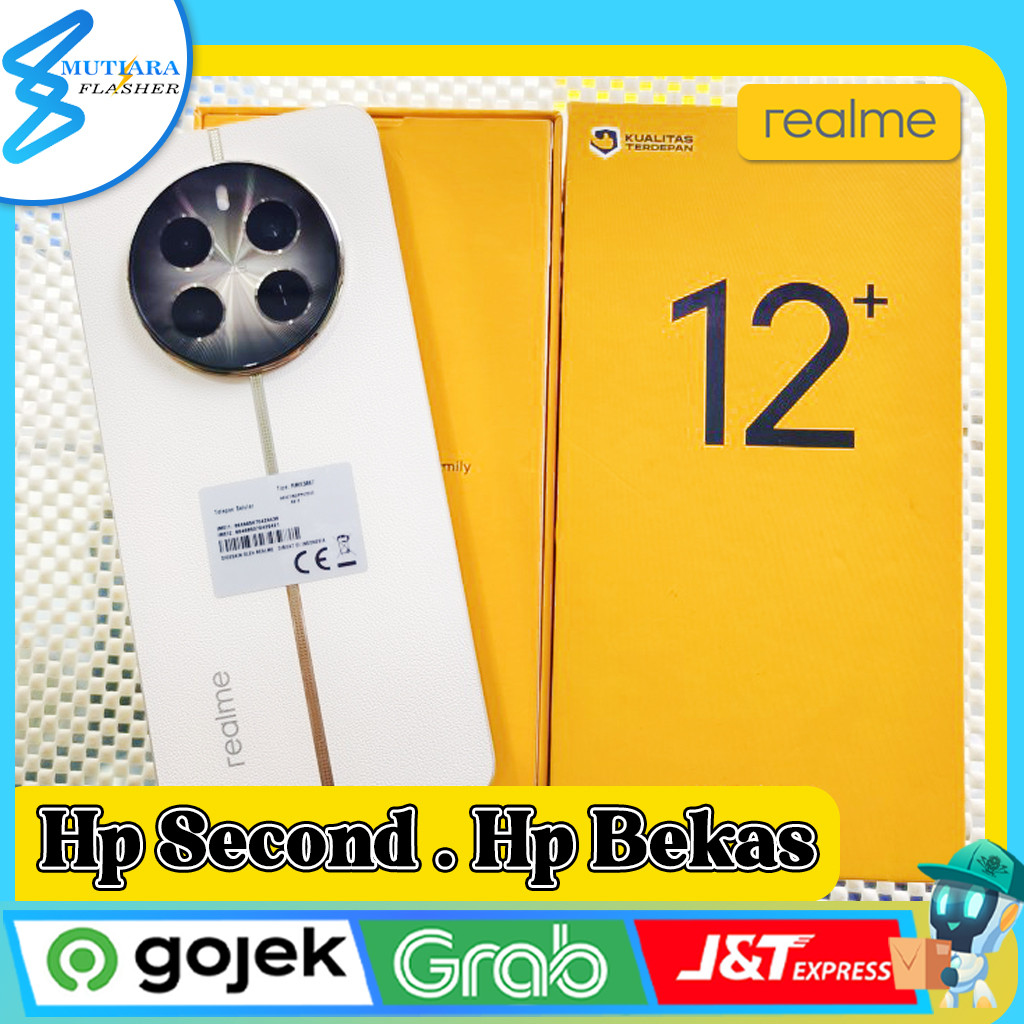 Realme 12 Plus 5G Ram 8/256GB | Ram 12/512GB Second Original