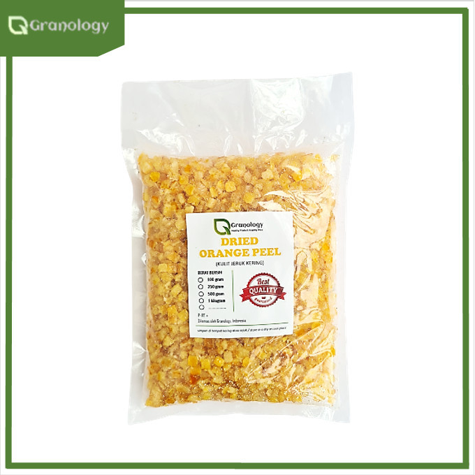 

Potongan Kulit Jeruk / Orange Peel Import (1 kilogram) by Granology