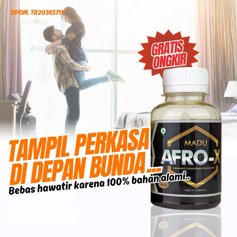 

madu AFRO-X OBAT TRADISIONAL SUPLEMEN KEBUGARAN TUBUH 100% original BPOM Aman digunakan tanpa khawatir efek samping By - Koko.Herbal21