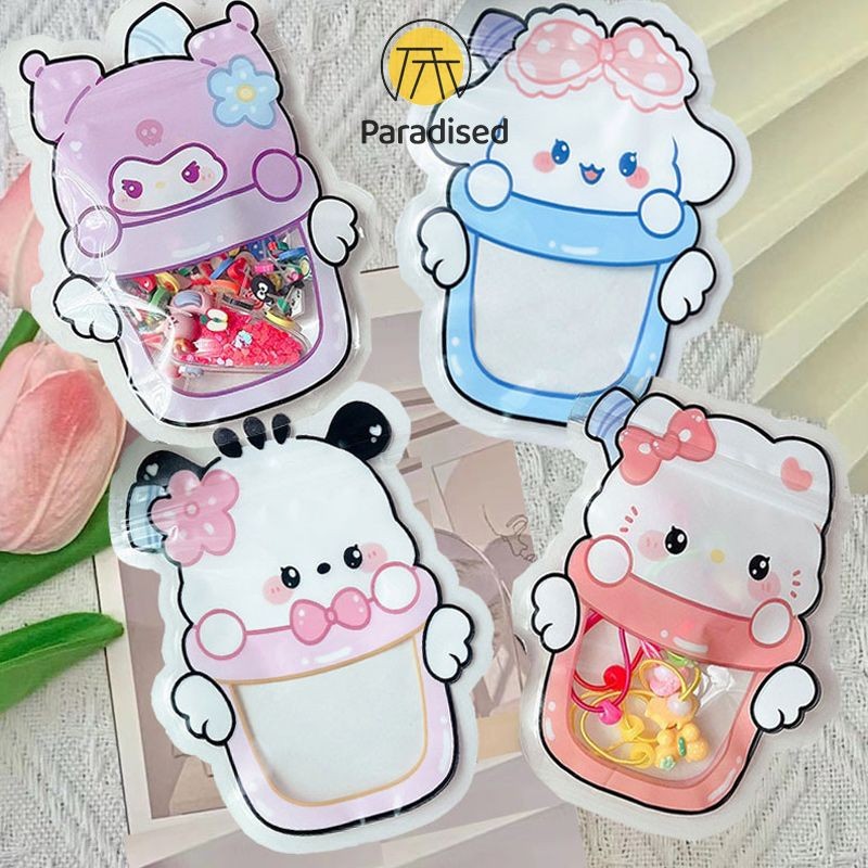 

Tas Kemasan Aksesori Bentuk Khusus Permen Makanan Ringan Tas Segel Otomatis Kepingan Salju Renyah Paradised