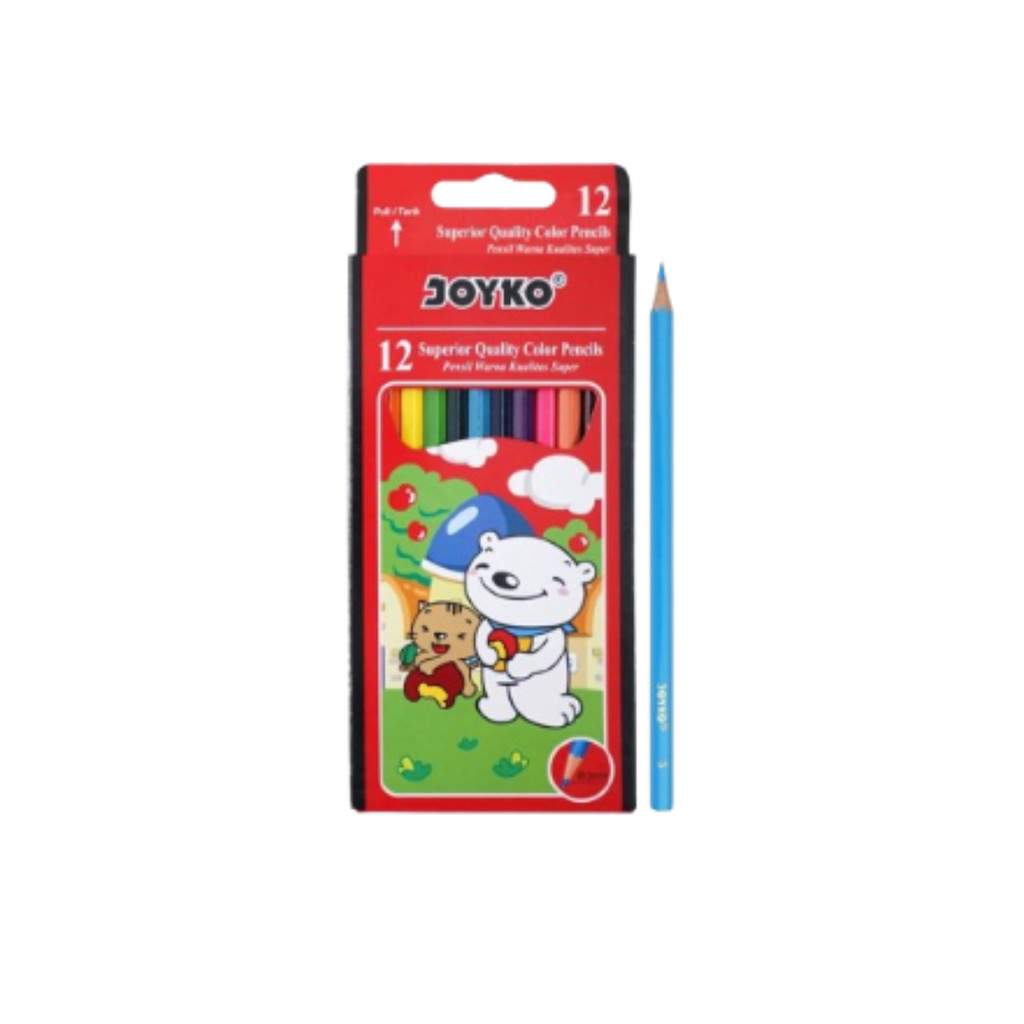 

Joyko Pensil Warna 12 Colour CP-12PB