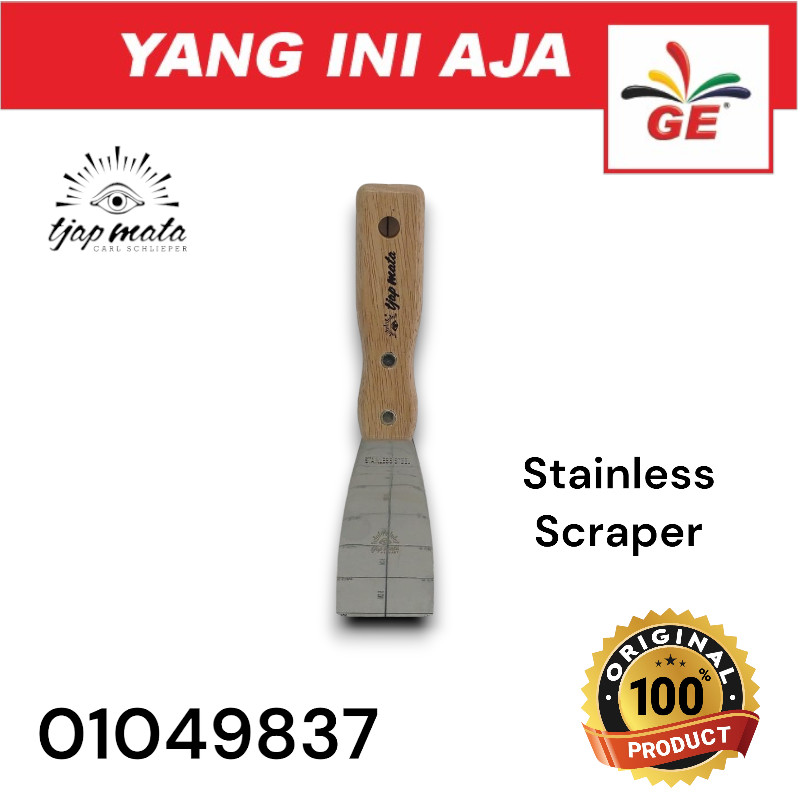 Tjap Mata / Cap Mata Kape 2" Stainless Scraper - 01049837