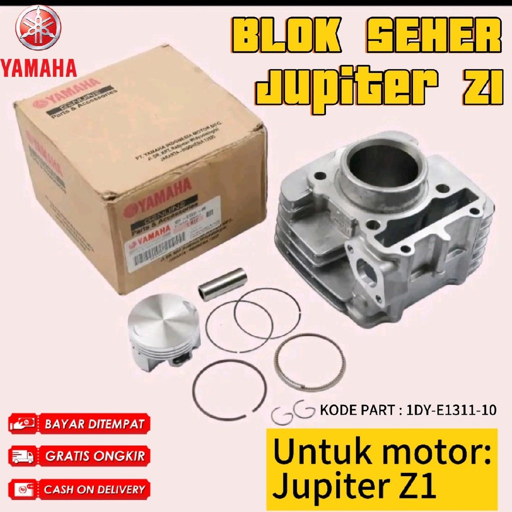 Blok seher jupiter Z1 / Blok Mesin Jupiter Z1/Cylinder Head 1 Set Yamaha Jupiter Z1 1DY