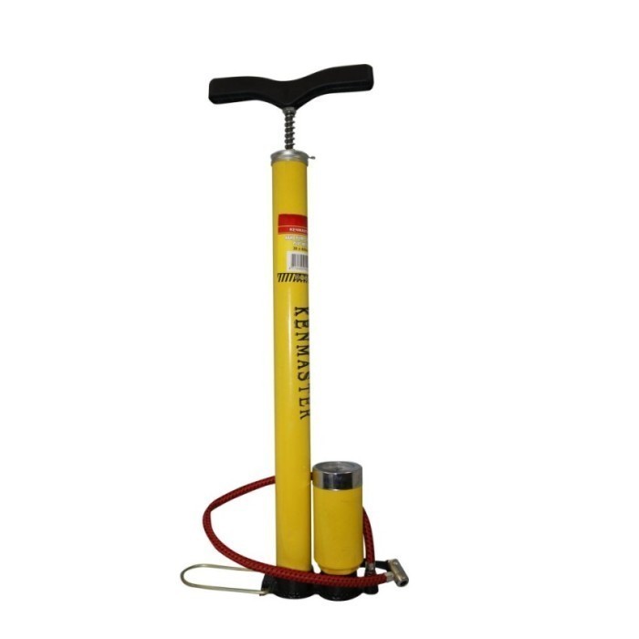 Kenmaster Pompa Sepeda + Meter Kuning