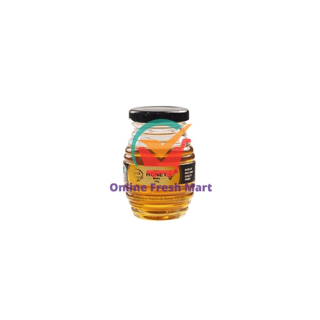 

Madu Murni Asli Quick Fresh Honey 100 Jar Kaca - Online Fresh Mart Denpasar