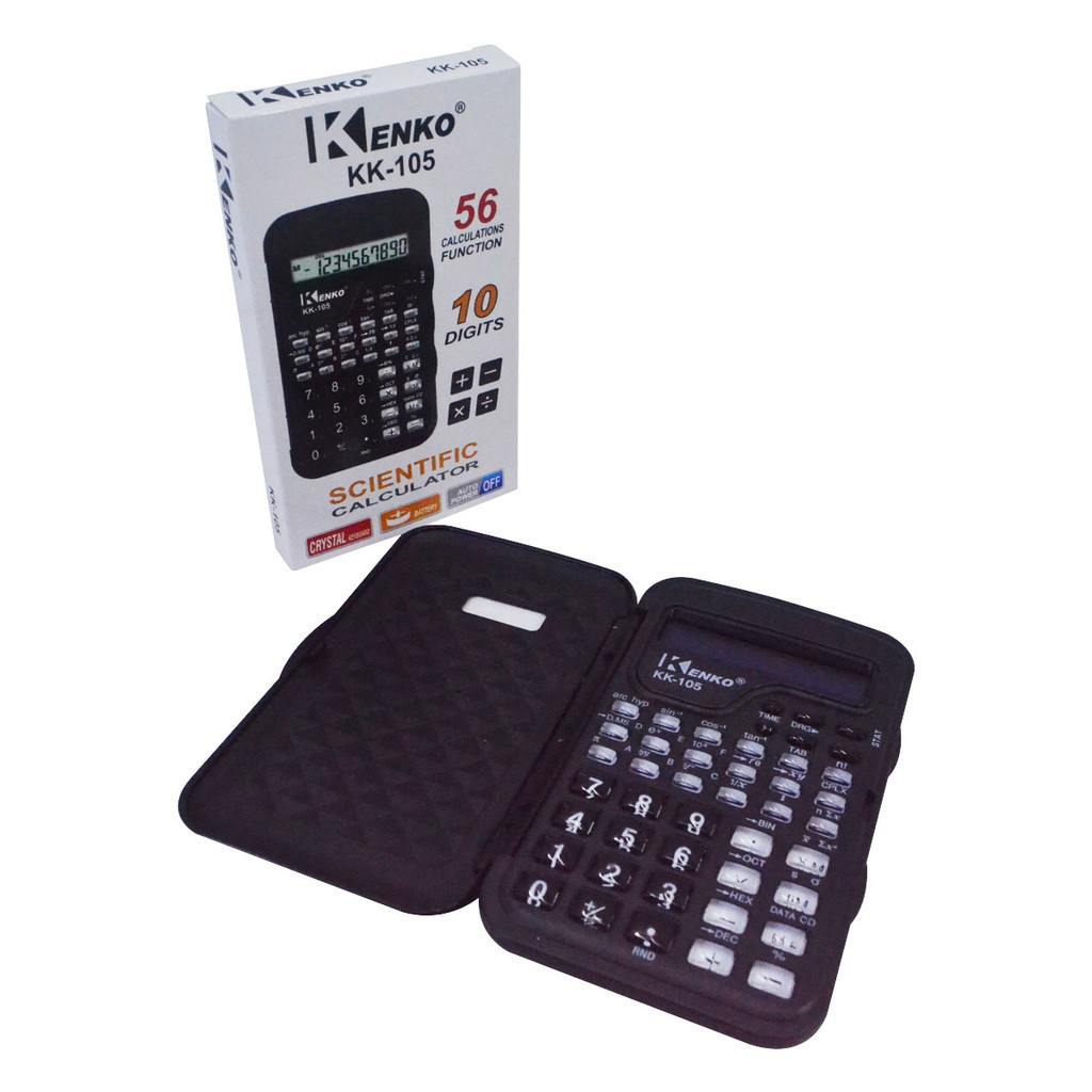 

SCIENTIFIC KALKULATOR KENKO KK-105 calculator Ilmiah kk 105