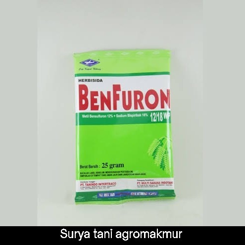 BENFURON HERBISIDA SELEKTIF 25 GR RACUN RUMPUT
