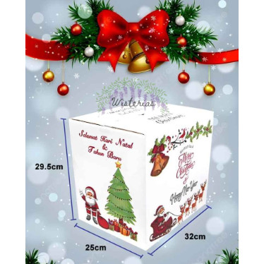 

Kardus Parcel Natal Kardus Selamat Natal Dan Tahun Baru Gift Box Natal