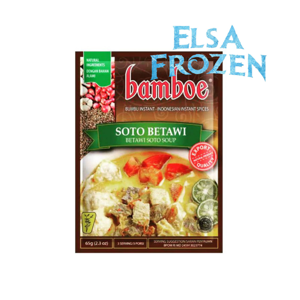 

BAMBOE BUMBU INSTAN SOTO BETAWI 65GR