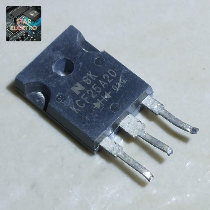 KCF25A20 To-247 KCF 25A20 AVX Kyocera Kinseki Fast Recovery Diode 200V 25A Nihon Inter Transistor Di