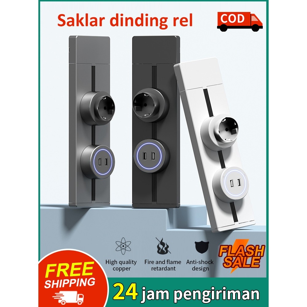 Stop Kontak Tanam-Stop Kontak Tanam Dinding-Track Socket-Track Adapter