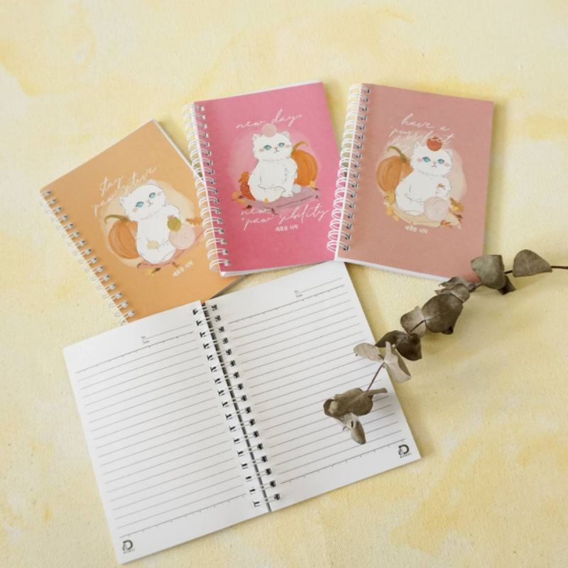 

NOTEBOOK A6 MOTIF KUCING / BUKU TULIS A6