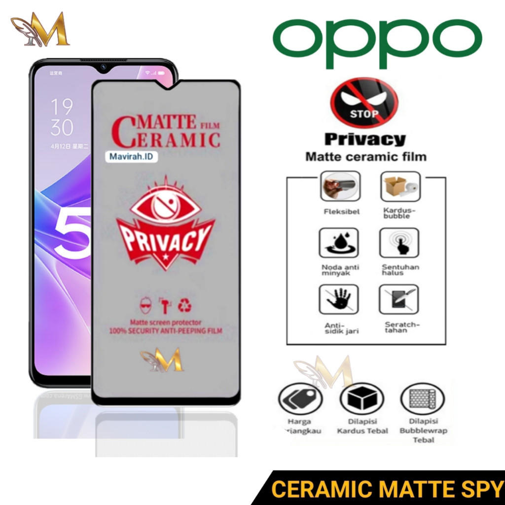 ceramic matte spy Oppo A57 2022 4g/5g A57 2016 A56 5G A56s A59 2023 A57s A54 A55 5G A55 A54 5G A54s 