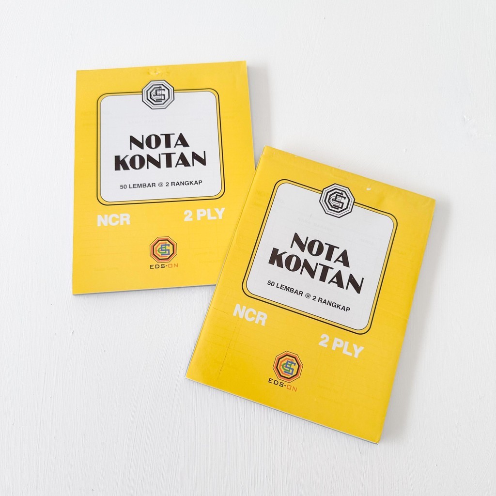 

NOTA KONTAN BESAR 2 PLY 50 LEMBAR / NOTA KONTAN KECIL 2 PLY 25 LEMBAR