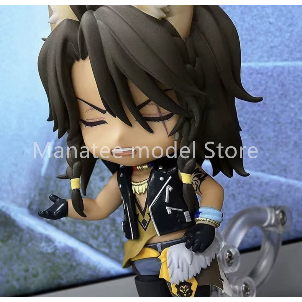 Aniplex Original Nendoroid Twisted Wonderland NO.1526 Leona Kingscholar PVC Action Figure Anime Mode