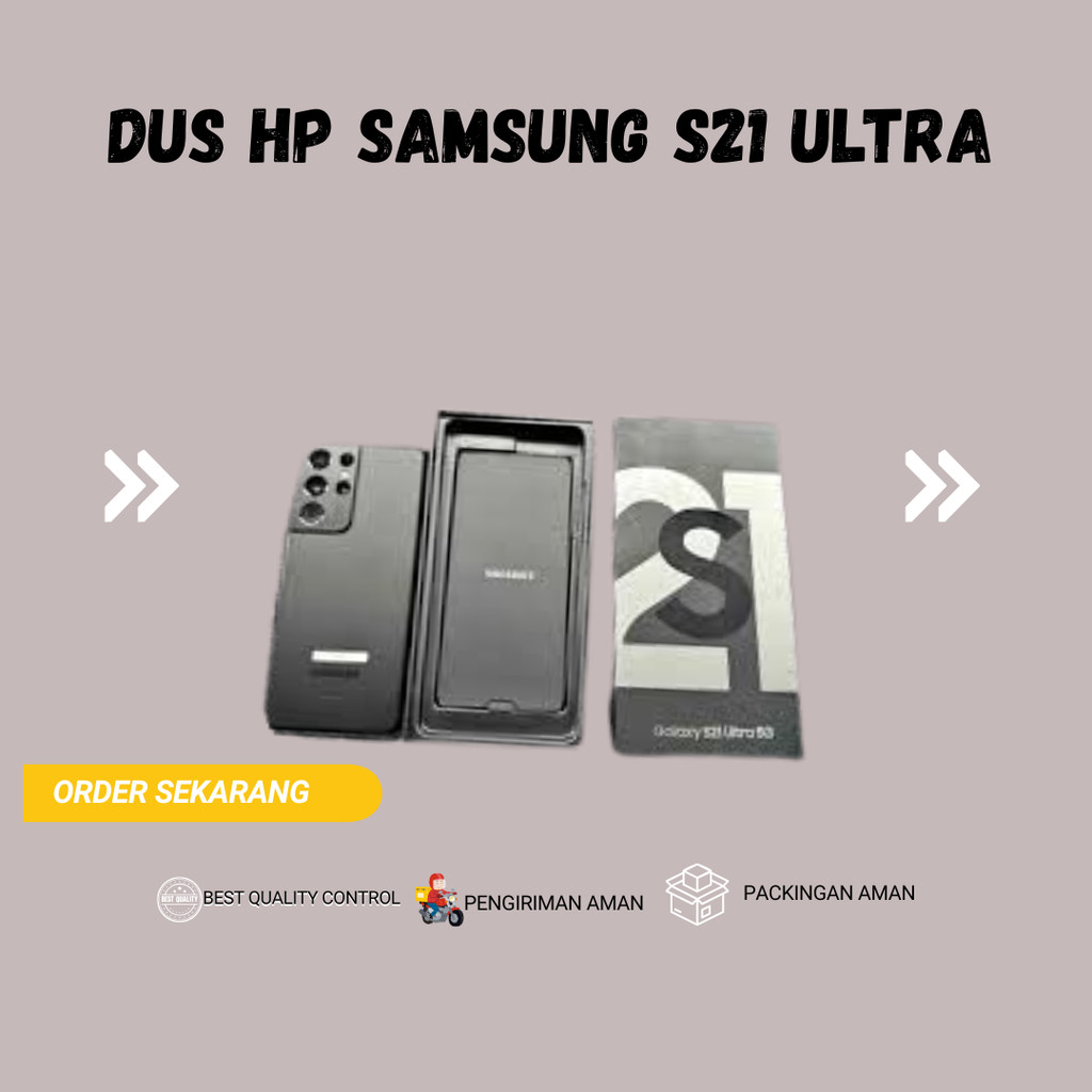 Dus Box Hp Samsung S21 ULTRA - Aksesorishpnow