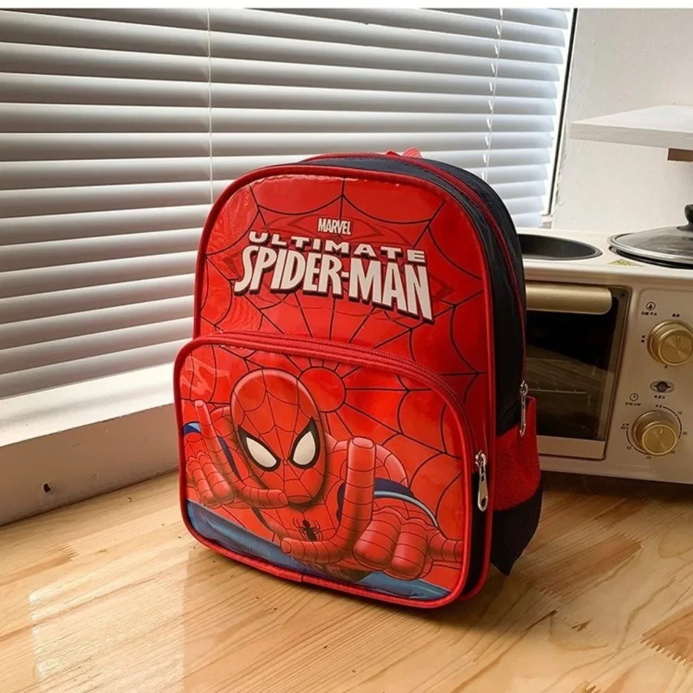 MINISO ildren New Spider-Man Sool Bag for Primary and Secondary Sool Students Men and Women Cute Car