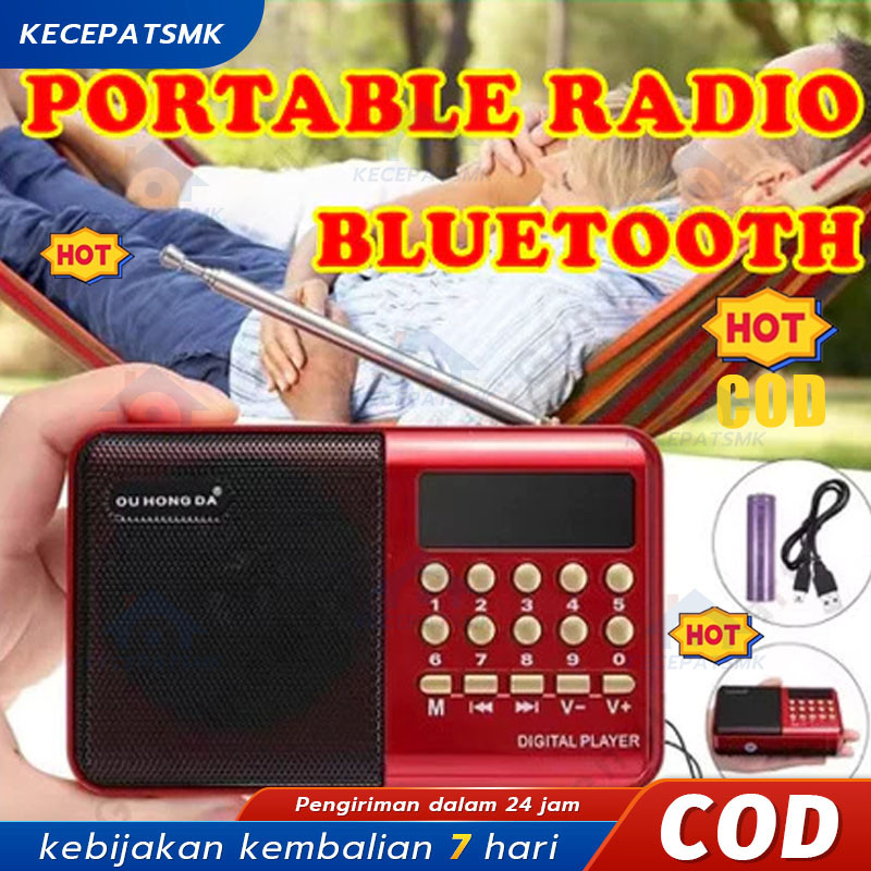 Radio Bluetooth JOC Digital FM/SD/USB/MP3 Player//Radio JOC//JOC//RADIO MINI JOC TERMURAH//RADIO MUR