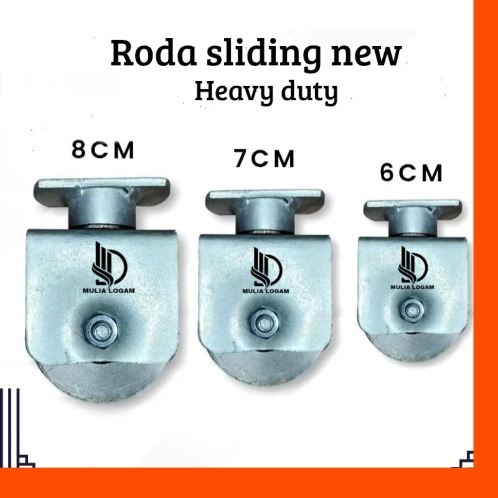 Roda sliding  heavy dusty Roda heavy dusty roda pagar lipat roda pagar besi