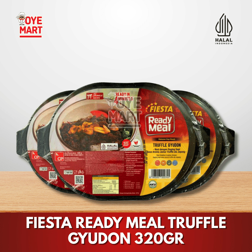 

FIESTA READY MEAL TRUFFLE GYUDON 320GR