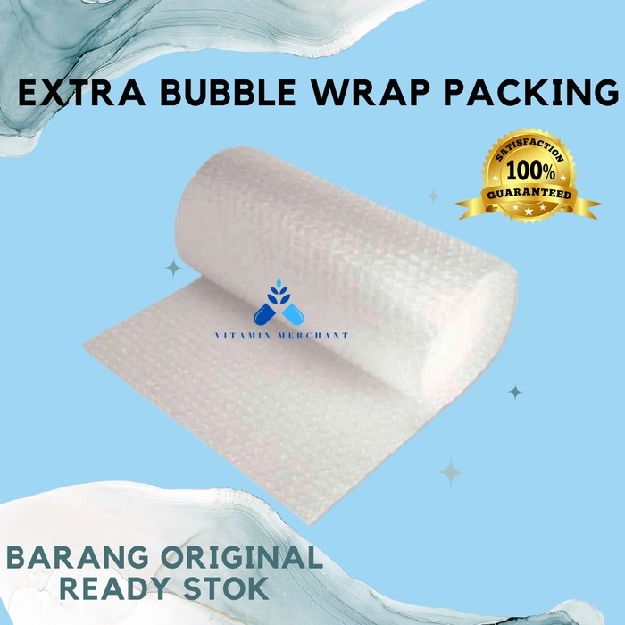 

extra bubble wrap packing