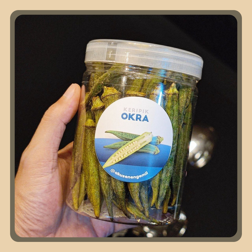 

KERIPIK OKRA 750ML CRISPY PREMIUM