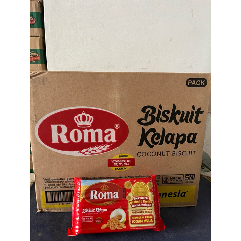 

New Biskuit Kelapa Roma 300gr Dus/KartonPremium