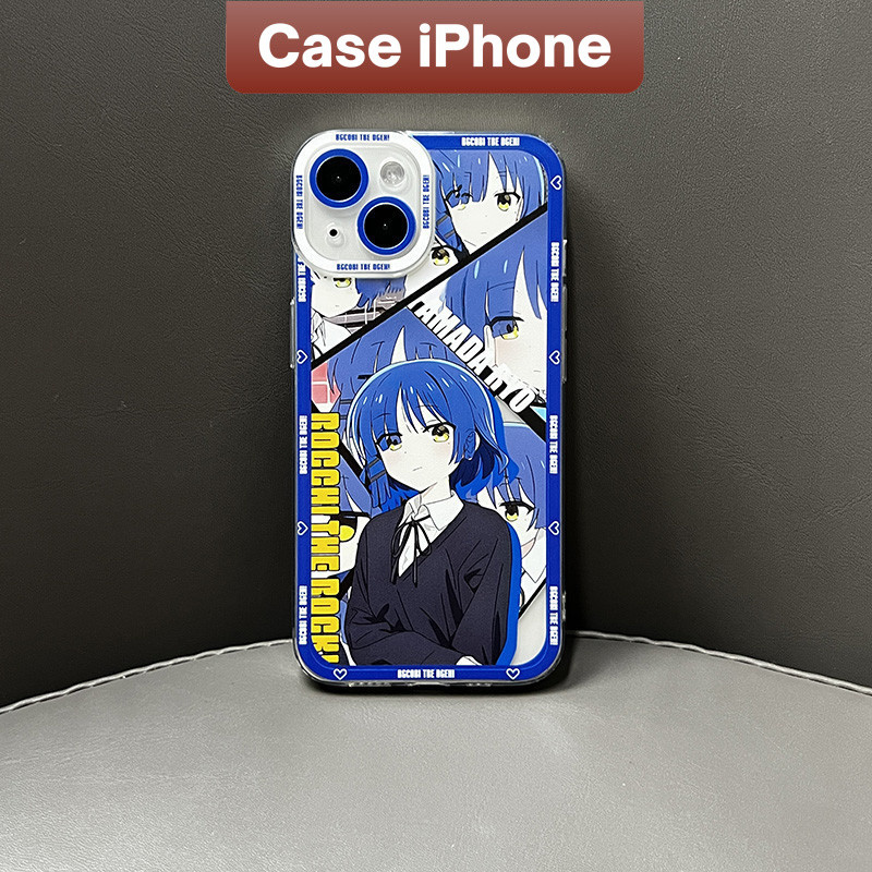 Casing Iphone Bocchi  The Rock Ryo Yamada Case Bening Clear Case Iphone 13 12 11 PRO MAX 14 15 PLUS 